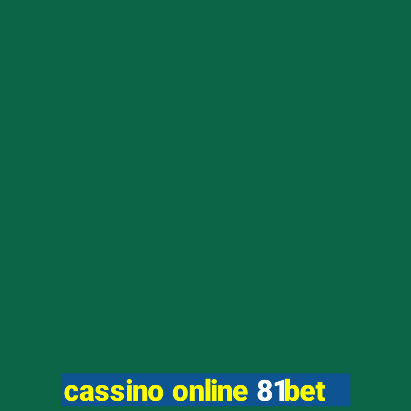 cassino online 81bet